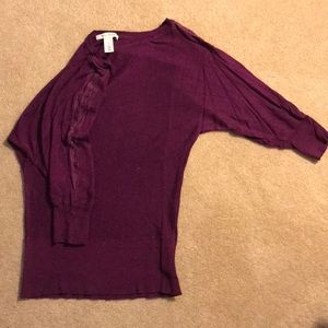 White House Black Market Sweater - Purple